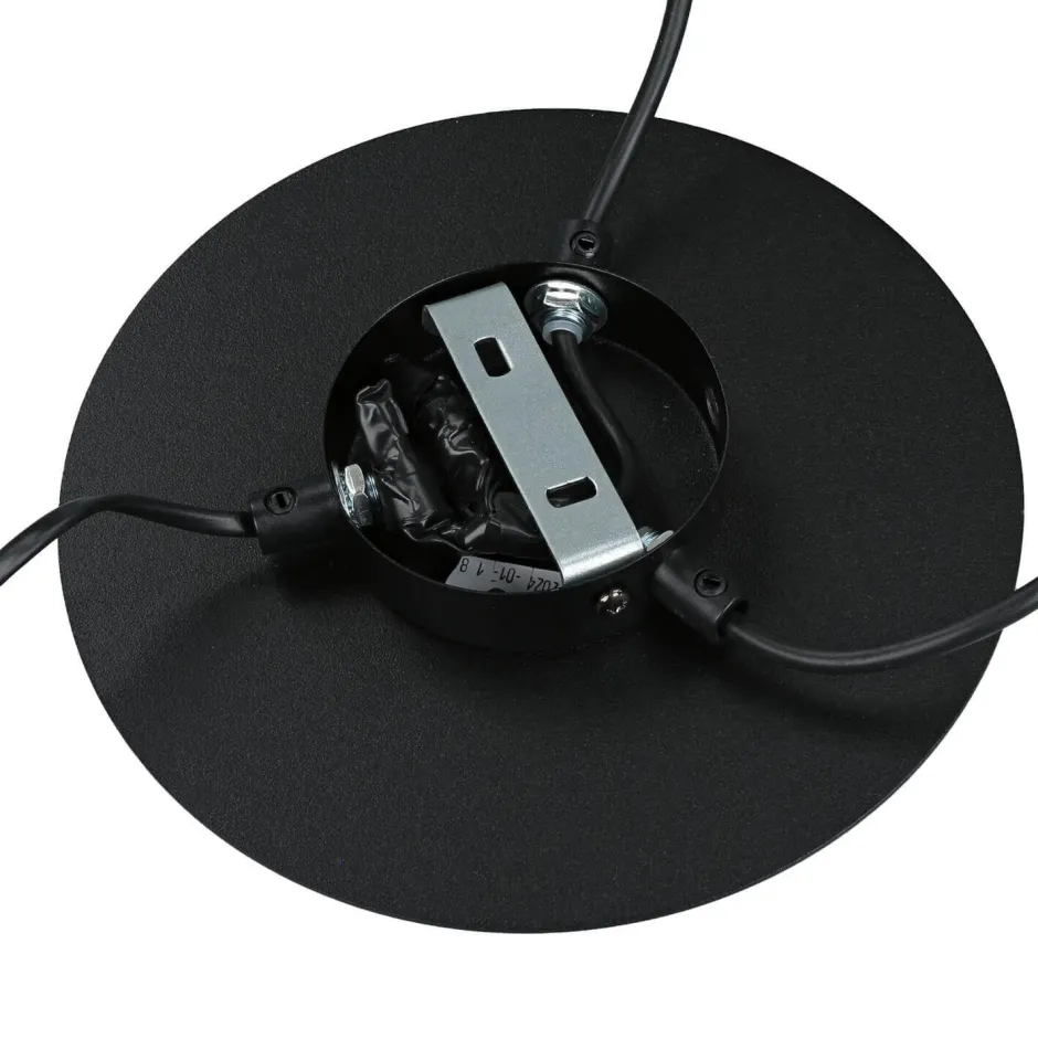 Emibig Schwarze Hängeleuchte mit Stecker flexible Montage< Hängelampen|Esszimmer Lampen