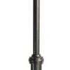 Metall Lampen|Rustikale Lampen*SU-MA Schwarze Mastleuchte 1,9-2,9m Rustikal IP43 E27