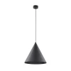 TK Lighting Schwarze Pendelleuchte Metall E27 Ø 32 cm H: max. 165 cm< Hängelampen|Esszimmer Lampen
