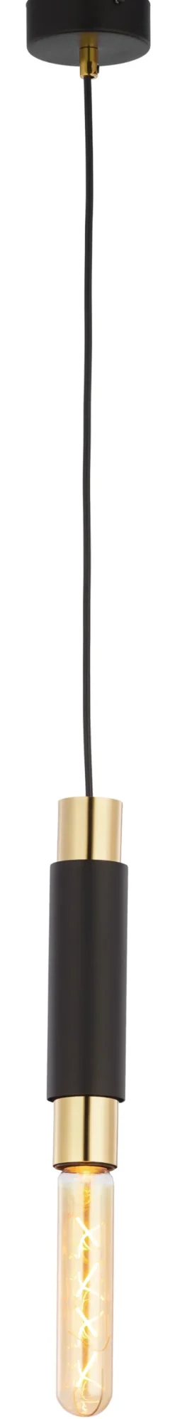 Moderne Lampen|Wohnzimmerlampen*Jupiter Schwarze Pendelleuchte Metall E27 Modernes Design