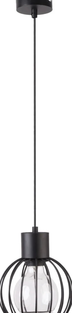 Hängelampen|Moderne Lampen*Sigma Schwarze Pendelleuchte rund geometrisch