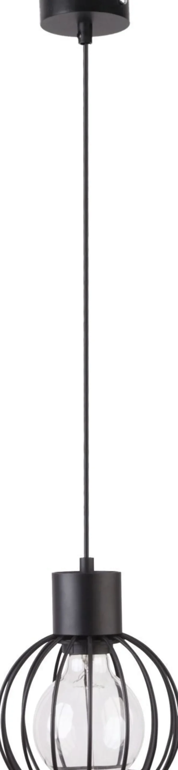 Hängelampen|Moderne Lampen*Sigma Schwarze Pendelleuchte rund geometrisch