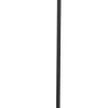 Industrie Lampen|Stehlampen*Sigma Schwarze Stehlampe Metall E27 groß 160 cm 2-flammig