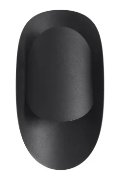 Sollux Schwarze Wandlampe indirekt H: 30 cm G9 Modern HEDDO< Wandleuchten|Flurlampen