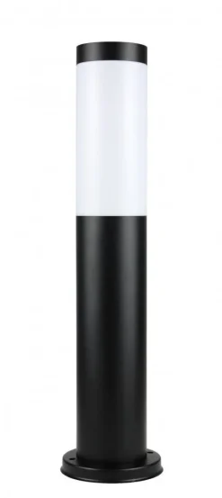 SU-MA Schwarze Wegeleuchte 45cm IP44 Außen E27< Moderne Außenleuchten|Wegeleuchten