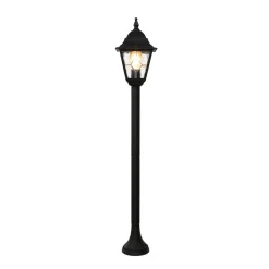 Elstead Schwarze Wegeleuchte wetterfest H:109cm LEADWORTH< Vintage Lampen|Rustikale Lampen