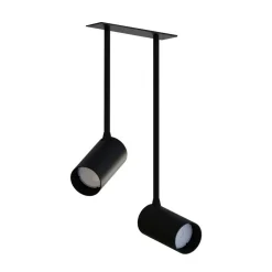 Nowodvorski Schwarzer Deckenstrahler Modern H:41cm verstellbar GU10< Deckenleuchten|Esszimmer Lampen