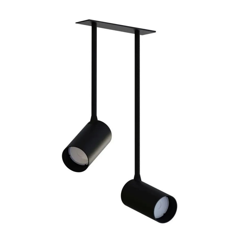 Nowodvorski Schwarzer Deckenstrahler Modern H:41cm verstellbar GU10< Deckenleuchten|Esszimmer Lampen