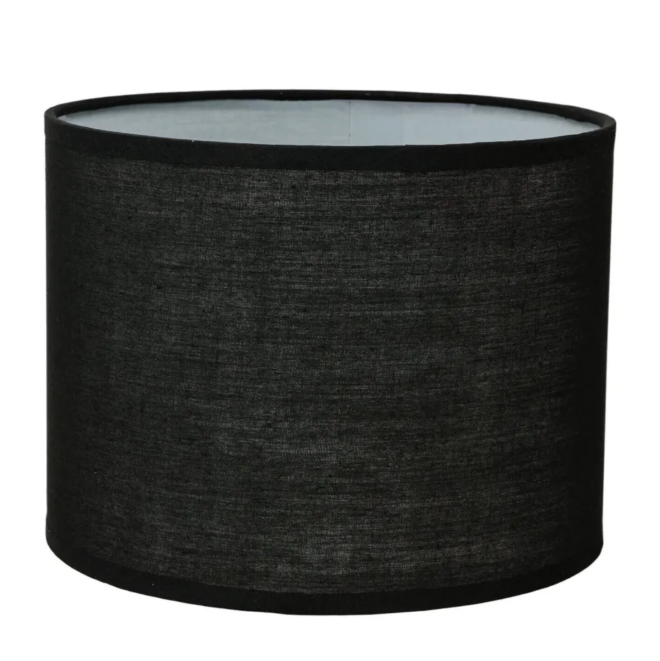 Lampenschirme*Easylight Schwarzer Lampenschirm Stoff für E14 Tischlampe