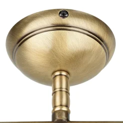 Metall Lampen|Messinglampen*Giovanni Battista Schwenkbare Deckenlampe Rustikal Bronze Hell