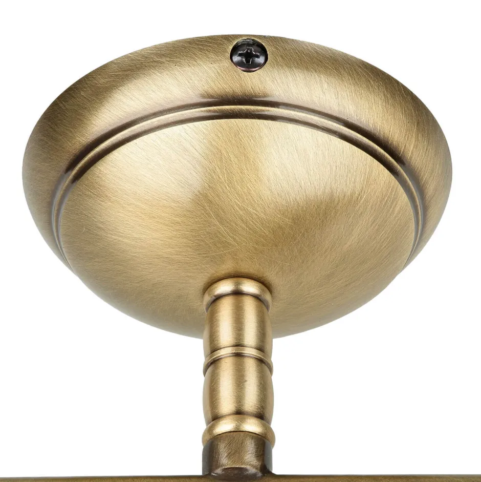 Metall Lampen|Messinglampen*Giovanni Battista Schwenkbare Deckenlampe Rustikal Bronze Hell