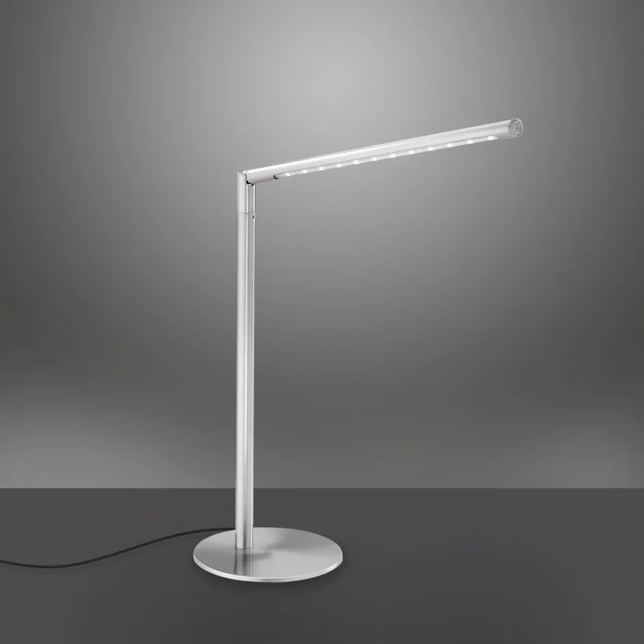 Just Light Schwenkbare LED Schreibtischleuchte Metall 5 W dimmbar< Metall Lampen|Schlafzimmer Lampen