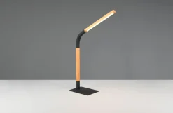 Wohnzimmerlampen|Metall Lampen*Trio Reality Schwenkbare LED Tischleuchte dimmbar Metall Schwarz 7 W