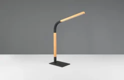 Wohnzimmerlampen|Metall Lampen*Trio Reality Schwenkbare LED Tischleuchte dimmbar Metall Schwarz 7 W