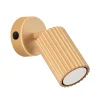 Sollux Schwenkbare Leselampe Wand GU10 B: 8 cm klein in Gold aus Alu< Flurlampen|Wohnzimmerlampen