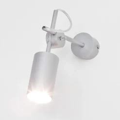 Spots|Wandleuchten*Nowodvorski Schwenkbarer Wandstrahler in silber