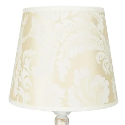 Jupiter Shabby Kronleuchter in Gold Ecru Ø64cm GANARA< Stofflampen|Esszimmer Lampen