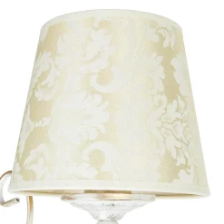 Jupiter Shabby Wandlampe Barock Motiv Wandleuchte GANARA< Stofflampen|Shabby Chic Lampen