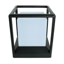 Maytoni Sockelleuchte Aluminium E27 IP65 25,5 cm Graphit eckig< Metall Lampen|Wegeleuchten