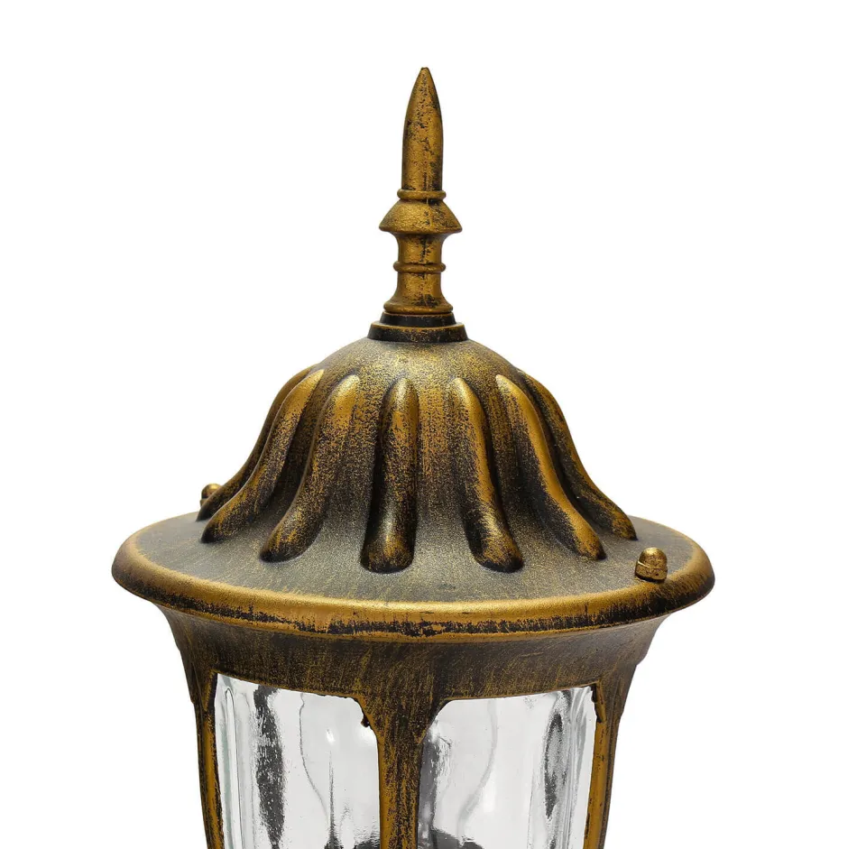 Rabalux Sockelleuchte außen Rustikal in Gold 43 cm IP43< Rustikale Lampen|Rustikale Außenleuchten