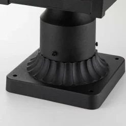 Elstead Sockelleuchte Garten E27 IP44 44,5 cm hoch Schwarz< Außenleuchten Antik|Gartenlaternen