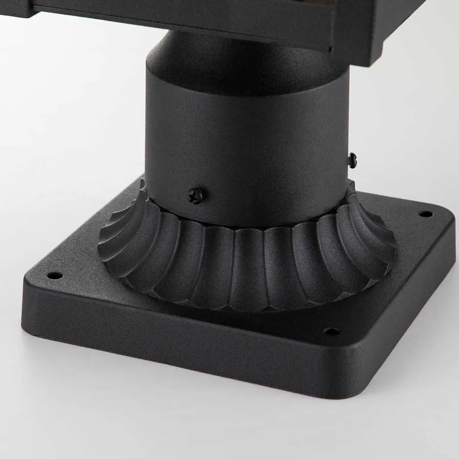 Elstead Sockelleuchte Garten E27 IP44 44,5 cm hoch Schwarz< Außenleuchten Antik|Gartenlaternen