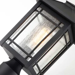 Elstead Sockelleuchte Garten E27 IP44 44,5 cm hoch Schwarz< Außenleuchten Antik|Gartenlaternen