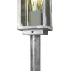 Eco-Light Sockelleuchte Vintage Aluminium in Zink IP44 E27 50 cm< Metall Lampen|Vintage Lampen