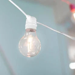 Außenlichterketten|Solarleuchten*Newgarden Solar Lichterkette außen LED 2700K warmweiß IP44 5m lang