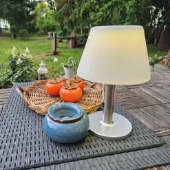 Strühm Solar Tischleuchte Tragbar Akku LED IP44 28 cm hoch Zugschalter< Solarleuchten|Led Außenleuchten