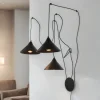 Hängelampen|Esszimmer Lampen*Emibig Spider Hängeleuchte mit Stecker Kabelschalter FLEXIO