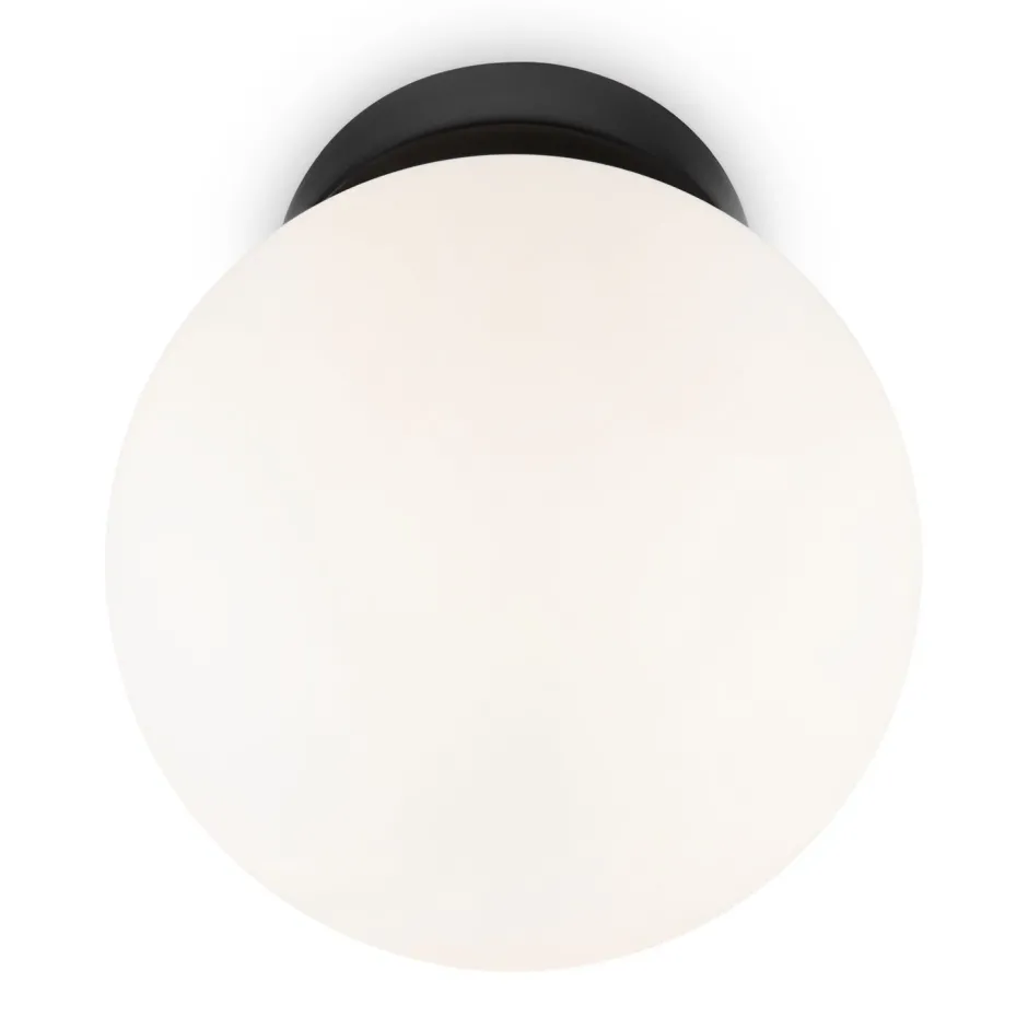 Glaslampen|Metall Lampen*Maytoni Spiegelleuchte Glas Metall E14 D: 15 cm rund Modern