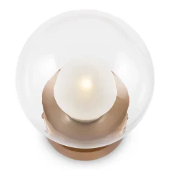 Wandleuchten|Badezimmer Lampe*Maytoni Spiegelleuchte Metall Glas Ø 15 cm in Gold G9 Modern