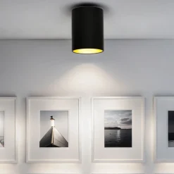 Nowodvorski Spot EYE Schwarz Gold Decke Flur Lampe< Moderne Lampen|Küchenlampen