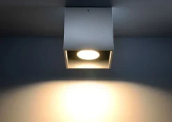 Spots|Küchenlampen*Sollux Spot GEO in Grau