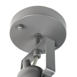 Wandleuchten|Flurlampen*Easylight Spot Lampe Anthrazit Metall rund Retro praktisch