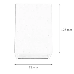 Luminex Spot Lampe Aufputz Weiß GU10 Metall 12,5 cm hoch< Flurlampen|Bürolampen