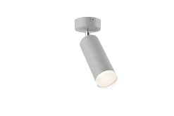Lamkur Spot Lampe Beleuchtung Silber Aluminium rund< Wandleuchten|Flurlampen