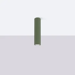 Sollux Spot Lampe Decke Aufputz Ø 6,5 cm H: 30 cm GU10 Aluminium< Wohnzimmerlampen|Küchenlampen