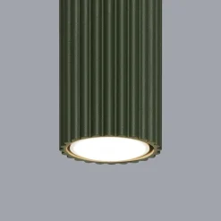 Sollux Spot Lampe Decke Aufputz Ø 6,5 cm H: 30 cm GU10 Aluminium< Wohnzimmerlampen|Küchenlampen