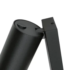 Spots|Wandleuchten*Nowodvorski Spot Lampe Wand verstellbar Schwarz GU10 H: 11,5 cm