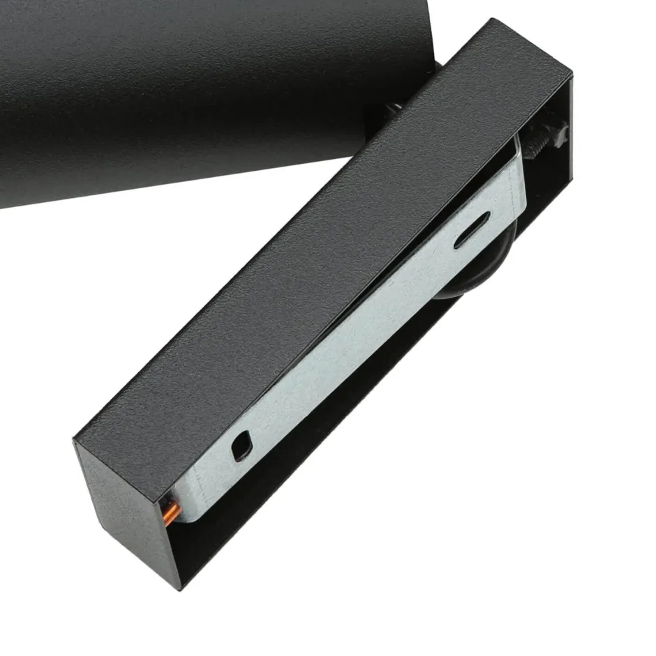 Spots|Wandleuchten*Nowodvorski Spot Lampe Wand verstellbar Schwarz GU10 H: 11,5 cm