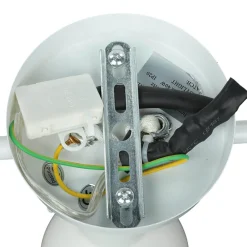 Retro Lampen|Bauhaus Lampen*Easylight Spot Leuchte Weiß Metall 3x E14 Retro praktisch