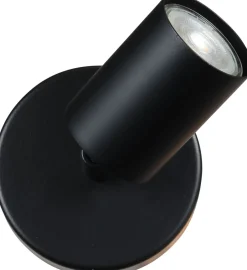 Masterlight Spot Strahler Schwarz klein Ø 11 cm rund ELSIE< Wohnzimmerlampen|Flurlampen