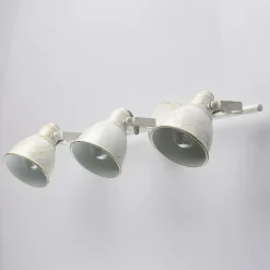 Glasberg Spot Strahler Weiß Industrie Design Wand Decke< Deckenleuchten|Spots