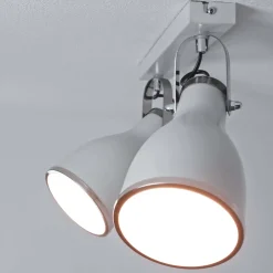 Deckenleuchten|Spots*Luminex Spotstrahler BJORN GREY in Grau 2-flmg