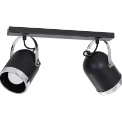 Luminex Spotstrahler NEO in Schwarz 2-flmg< Deckenleuchten|Flurlampen