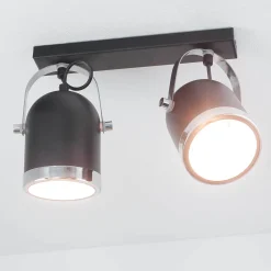 Luminex Spotstrahler NEO in Schwarz 2-flmg< Deckenleuchten|Flurlampen