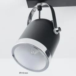 Luminex Spotstrahler NEO in Schwarz 2-flmg< Deckenleuchten|Flurlampen