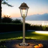 Lido Standleuchte Messing H:74cm außen Antik Garten< Metall Lampen|Messinglampen